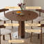 Table de salle à manger en noyer-1398011806