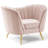 Silver Orchid Blandick Velvet Armchair-1322947079