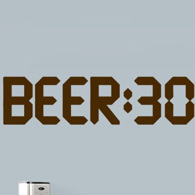 Décalcomanie murale 30 bière