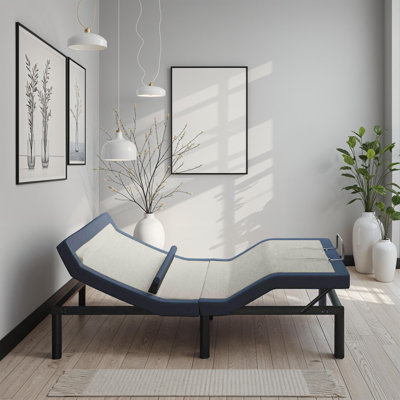California King Adjustable Bed Base With Head/Foot Tilt And Lumbar Position Adjustment