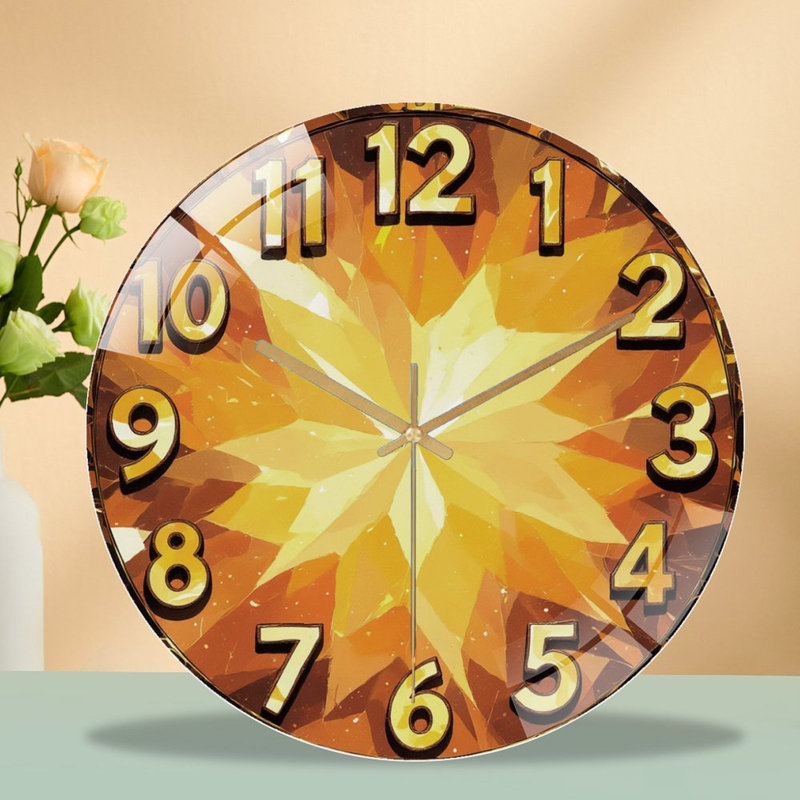 Horloge murale 12 po