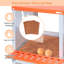 Boîte de nidification en métal à 3 compartiments pour poules / canards, collecte et assemblage facile des œufs, équipement de cage en acier galvanisé ventilé orange-131526373