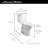 American Standard Champion Pro 1.28 Gallons GPF Elongated Comfort Height Floor Mounted Kit-262994350-185665889