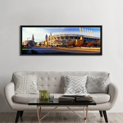 " Low Angle View Of Baseball Stadium, Jacobs Field, Cleveland, Ohio, USA " by Panoramic Images