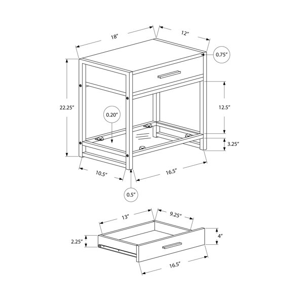 Dimensions du produit