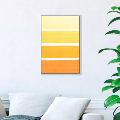 " The Right Shade Of Yellow " Painting Print