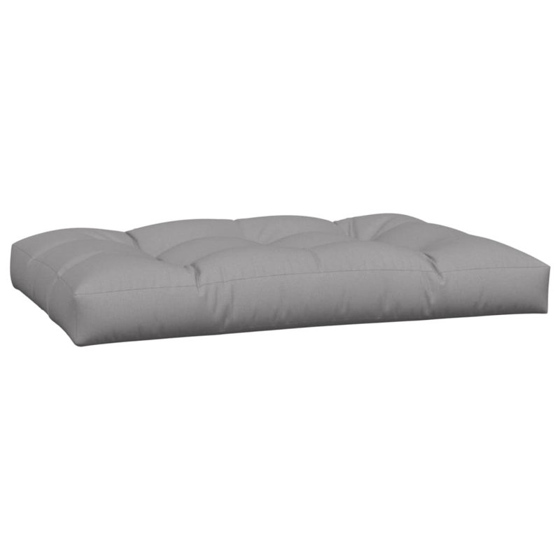  Pallet Cushion Set Of 3 Grey 100% Polyester