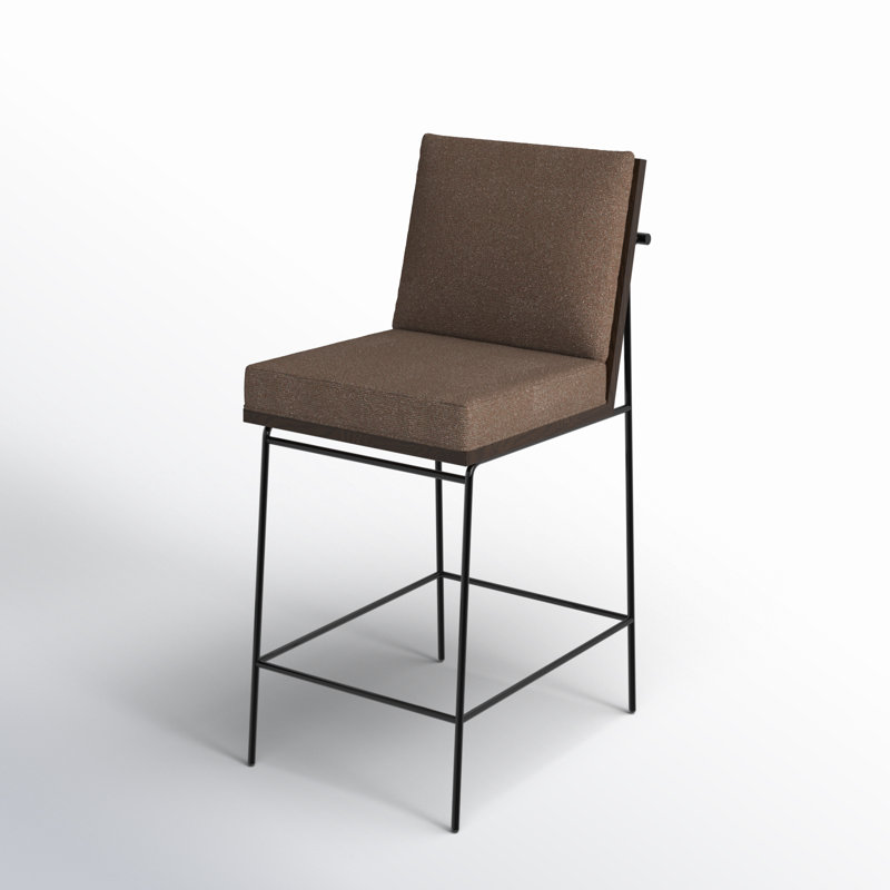 Westgate Solid Wood 26" Counter Stool, Bar Stool (30" Seat Height), Butterscotch Sierra