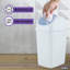 Petite poubelle en plastique 2,5 gallons Superio