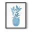 «Watercolor House Plant III», reproduction encadrée - bois massif-2138972668-2138972669
