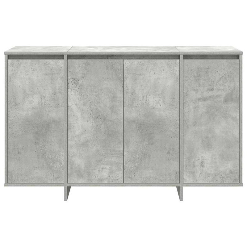 Sideboard 120 X 41 X 75 Cm Engineered Wood, Concrete Grey
