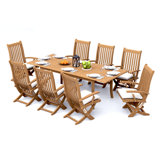 Warwick Outdoor - Piece Teak Dining Set