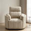 Fauteuil inclinable moderne en tissu beige