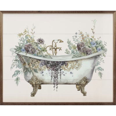 Elegant White Tub Brass Claws White