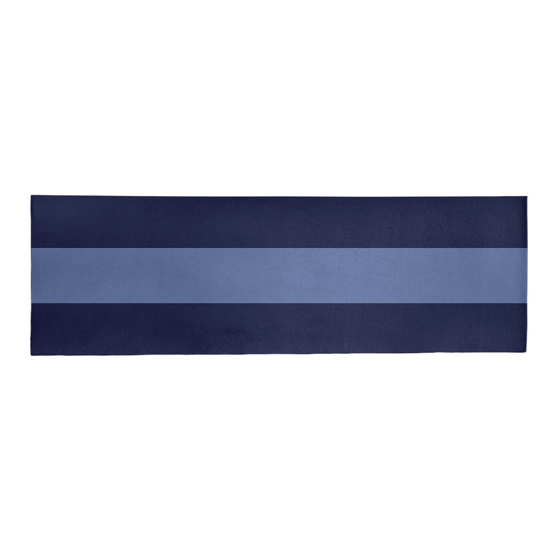Chenille Striped Indoor Rug, Runner 2'6" x 8'