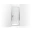 Torsion Pivot Shower Door Thick Crystal Clear Glass