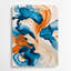 Aquarelle abstraite, art mural gris 81-1639718517