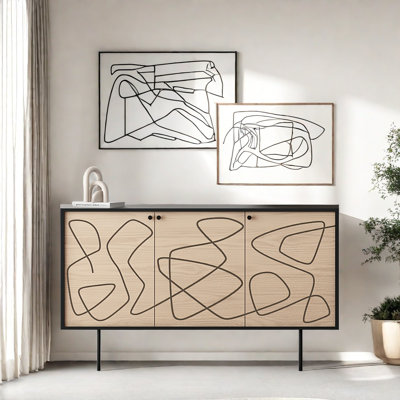 Buffet Minimalist Art