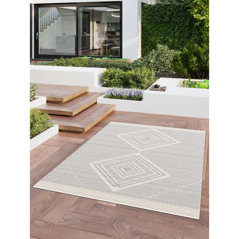 Tyree Geometric Area Rug, Rectangle 120 x 170cm