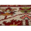 Floral Wool Ivory Oushak Indian Rug 3x5