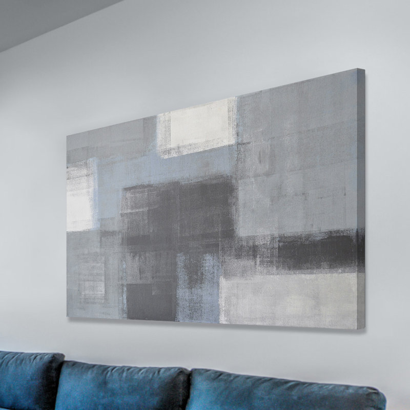 « suspect edges », reproduction d’art sur toile tendue, H 40 po x l 60 po x P 1,5 po