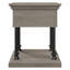 Table de bout avec rangement Huckins Block