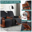 Housses pour causeuse inclinable avec console Kyrstie-506253763