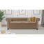 Chesterfield Hanna Sofa Set 3+2+1 Made of Velvet Fabric with Solid Wood Legs-582354250