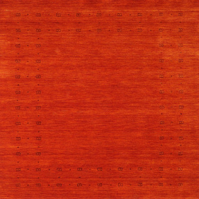Tapis de zone orange contemporaine
