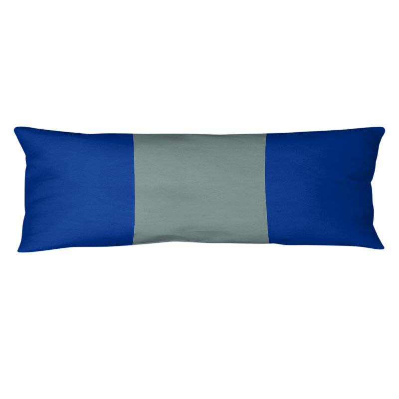 Polyester Medium Pillow, Dark Blue/Silver, Tampa Bay Football 