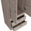 Armoire Alabama, une grande armoire, deux tiroirs