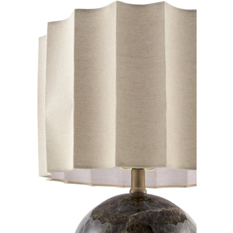 Marisely Table Lamp, Dark Brown