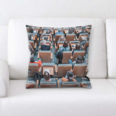 Kaelyn Lecture Throw Pillow