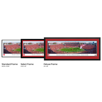 " Nebraska Cornhuskers - 100 Years At Memorial Stadium - October 21, 2023 "