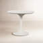 Lourdes Round Stone Pedestal Dining Table