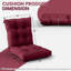 Coussin de siège / dossier intérieur et extérieur Anjelyka-416327404