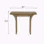 Bureau d'appoint English Knotty Oak
