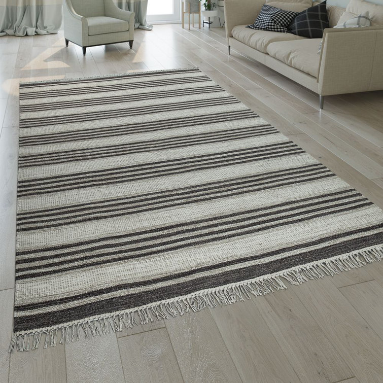 Aster Striped Hand Woven Area Rug
