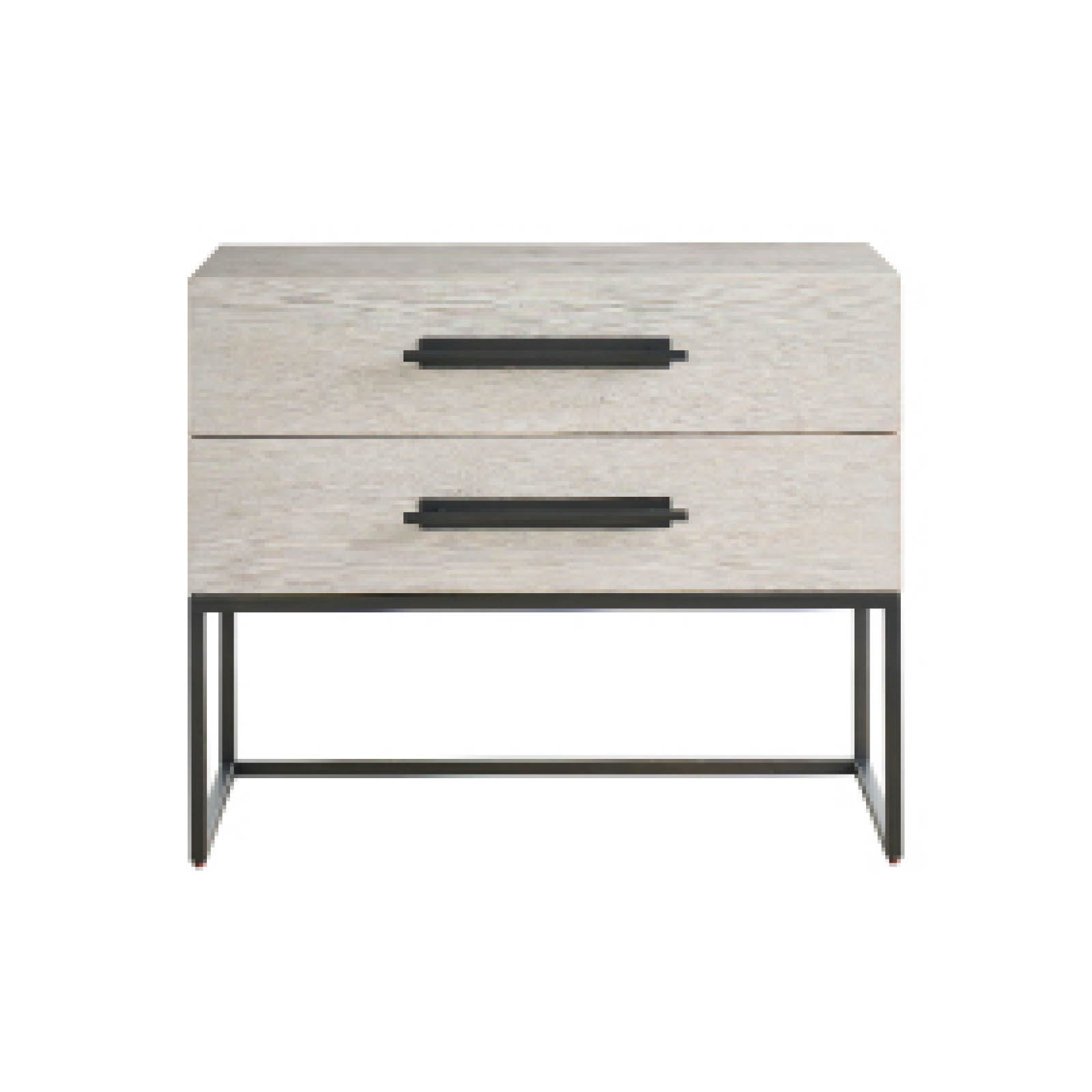 Baxley 2 - Drawer Nightstand, Ivory