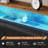 LED Upholstered Platform Bed Frame with 4 Storage Drawers and Storage Headboard-2002608462-2002412866
