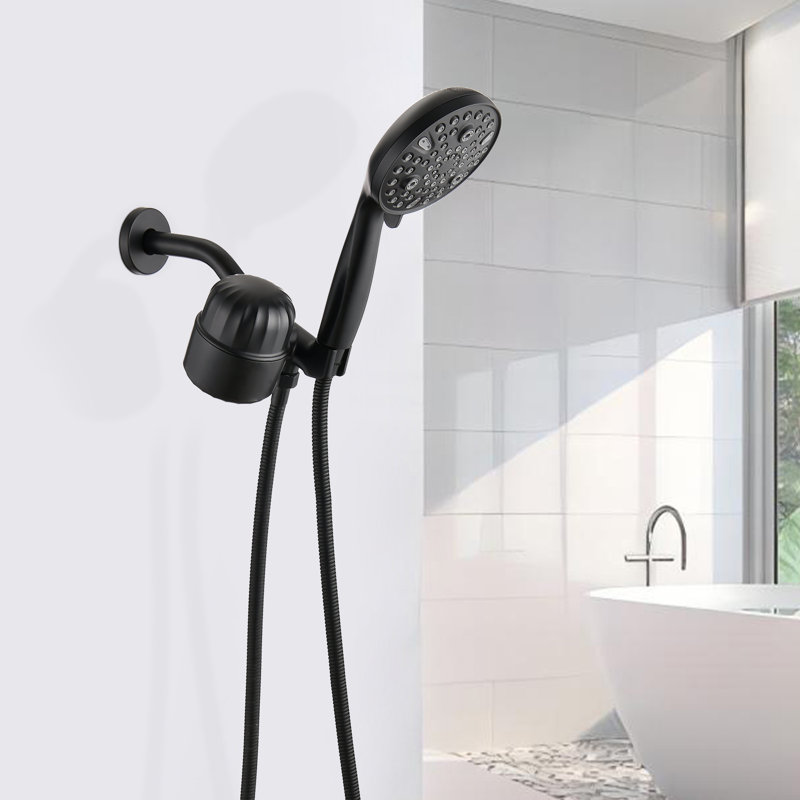 Rain Handheld Shower Head 2.0 GPM GPM, Matte Black