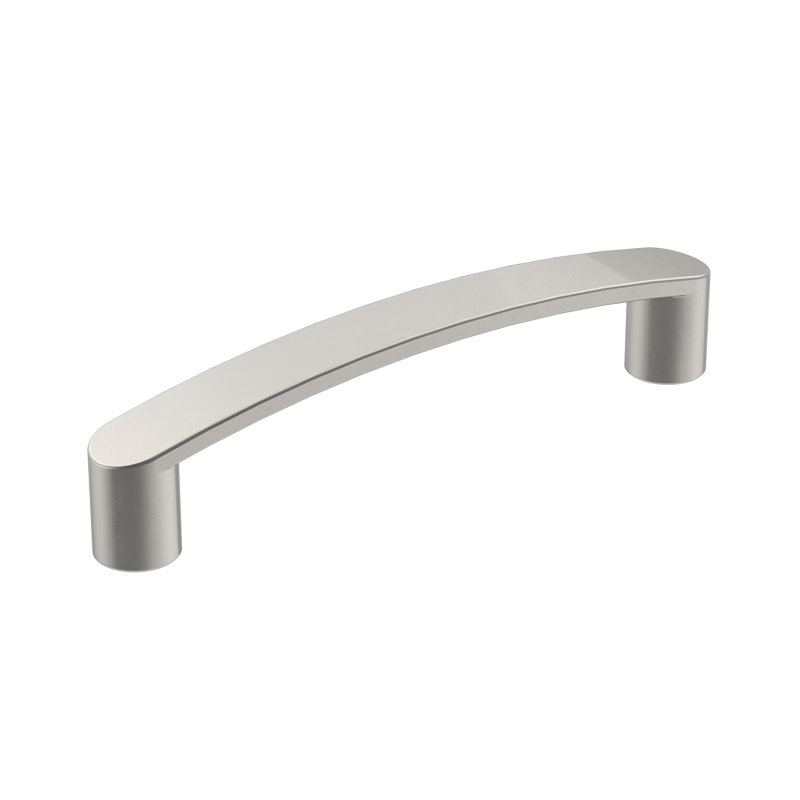 Poignée d'armoire de centre à centre Rift - paquet de 10, 3 3/4", Nickel satiné