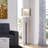 Feng 62'' Espresso/Brushed Nickel Traditional Floor Lamp-29440812