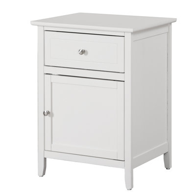 Elegant White Nightstand For Modern Spaces