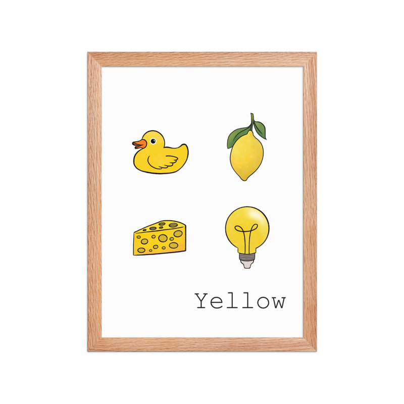 Yellow | Framed Poster