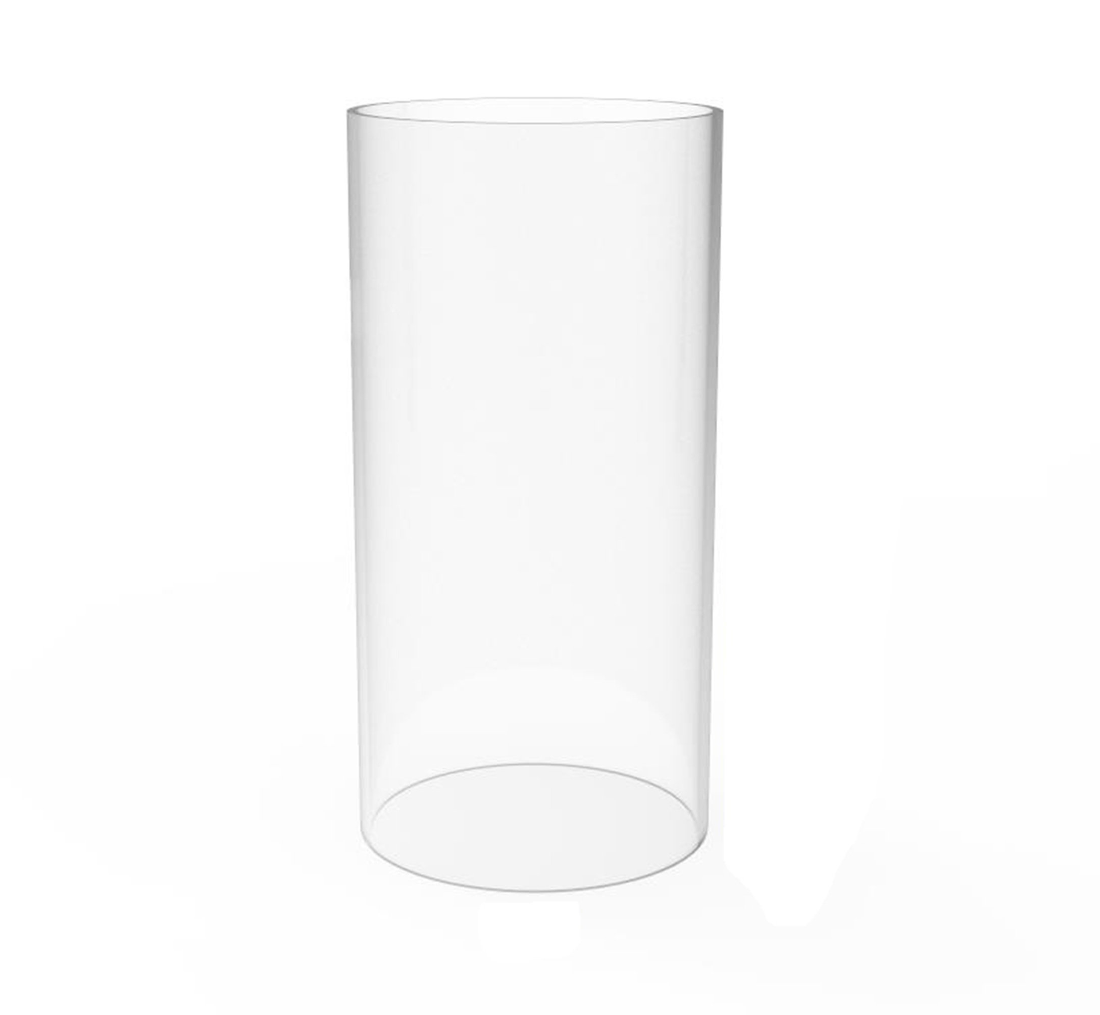 FixtureDisplays Clear Acrylic Tube 3 Diameter (2.953" Exact Outside Dim