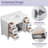 Mirren 48" Single Bathroom Vanity Base Only