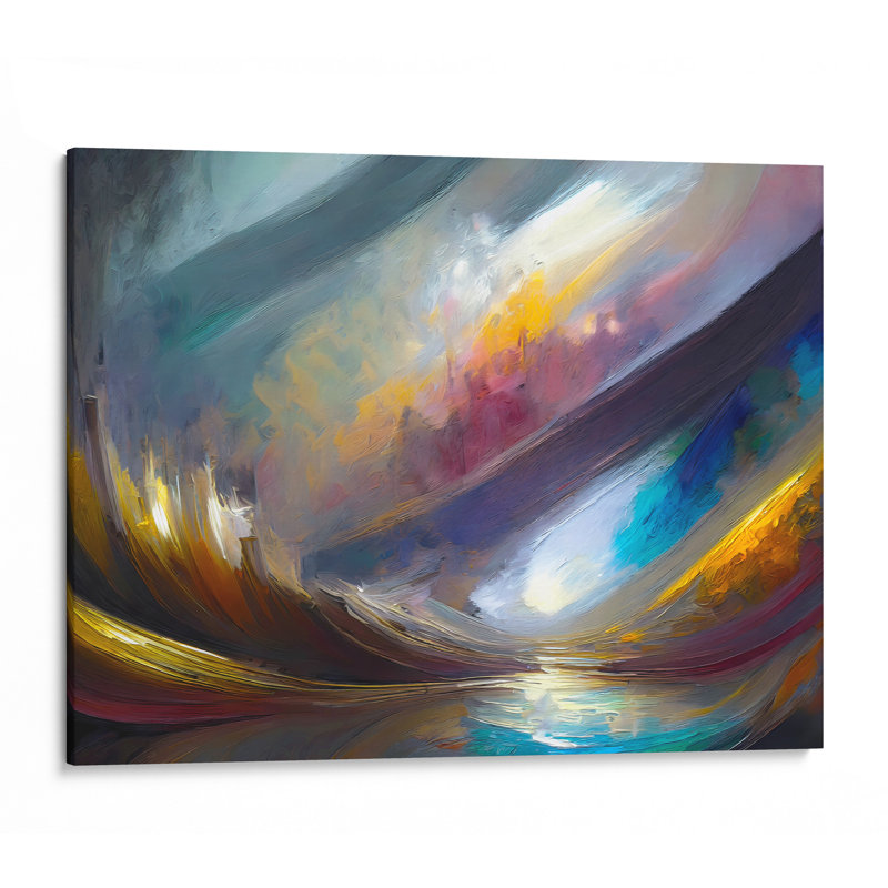 Blue Horizon, 24" H x 32" W