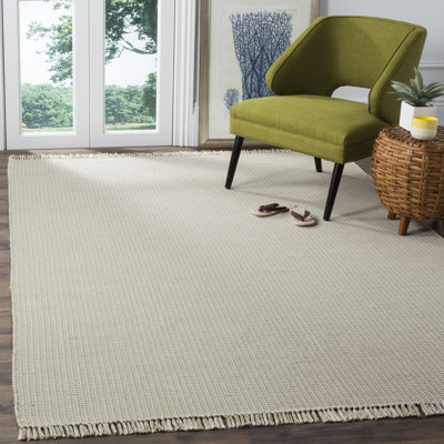 Cayman Hand Woven Cotton Geometric Rug