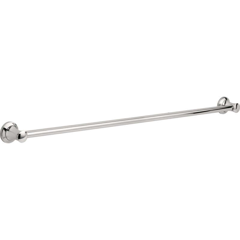 Traditional Decorative 42" Grab Bar, Chrome